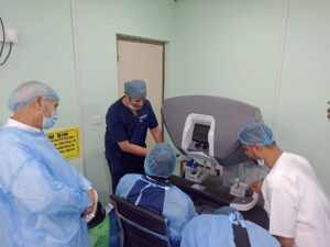 First Robotic Urology Cancer Surgery Proctored at Government Medical College, Tanda
