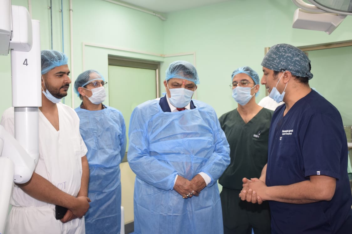 Robotic Surgery Program Inaugurated by The Honourable Chief Minister of Himachal Pradesh, Shri Sukhwinder Singh Sukhu